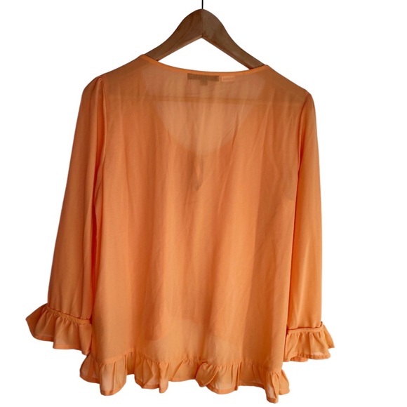 ruffle blouse M - Picture 3 of 4